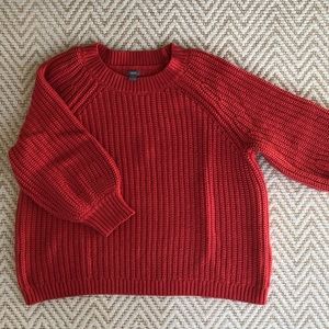 Aerie chunky cotton sweater